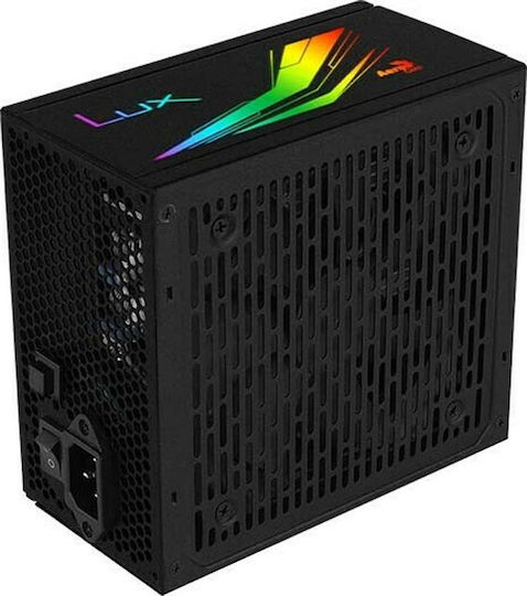 Aerocool Lux RGB 750W Черен Компютърно захранване Пълен кабел 80 Plus Bronze