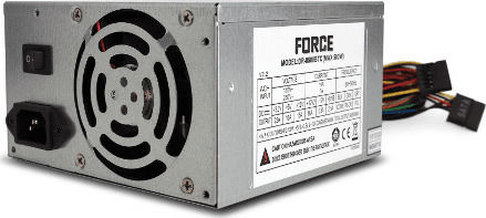 Supercase DR-8550BTX 550W Black Computer Power Supply Full Wired