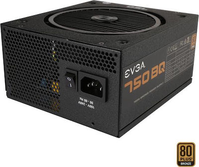 EVGA 750 BQ 750W Sursă de alimentare Semi-modular 80 Plus Bronze