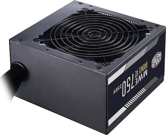 CoolerMaster MWE 750 Bronze rev. 2.0 750W Black Computer Power Supply Full Wired 80 Plus Bronze