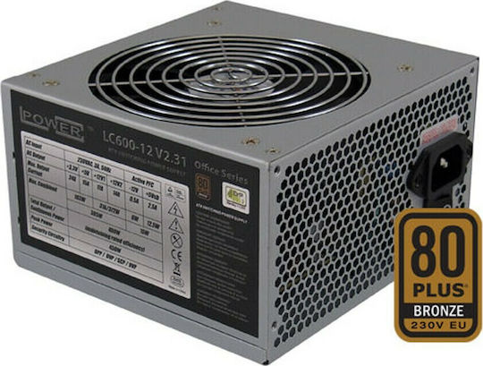 LC-Power LC600-12 rev. 2.31 450W Μαύρο Τροφοδοτικό Υπολογιστή Full Wired 80 Plus Bronze