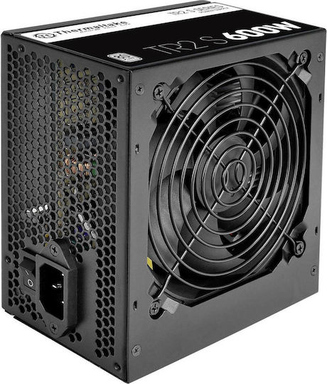Thermaltake TR2 S 600W Black Computer Power Supply Full Wired 80 Plus Standard