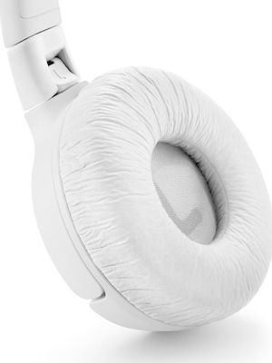 JBL Tune 600BTNC Ασύρματα/Ενσύρματα On Ear Ακουστικά με 12 ώρες Λειτουργίας Λευκά