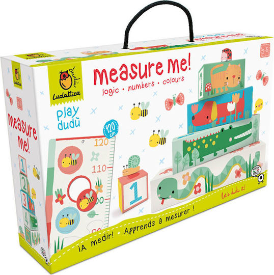 Board Game Measure Me! for 1-2 Players 2+ Years Old (EN) Ludattica