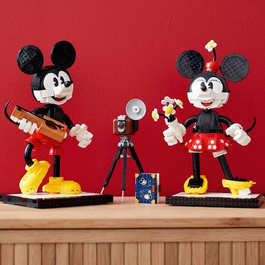 LEGO Disney Mickey Mouse & Minnie Mouse Personaje De Construit Pentru Vârsta 18+ Ani