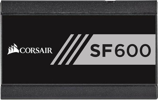 Corsair SF Series SF600 600W Black Computer Power Supply Full Modular 80 Plus Gold