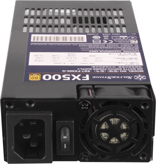 Silverstone FX500-G 500W Μαύρο Τροφοδοτικό Υπολογιστή Full Wired 80 Plus Gold