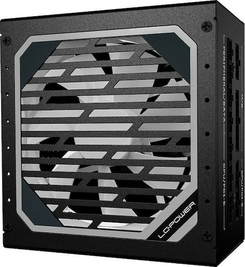 LC-Power LC6750M rev. 2.31 750W Черен Компютърно захранване Пълен модул 80 Plus Gold