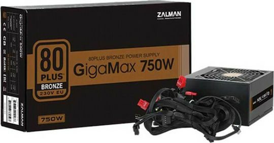 Zalman GigaMax ZM650-GVII 650W Schwarz Computer-Netzteil Voll verkabelt 80 Plus Bronze