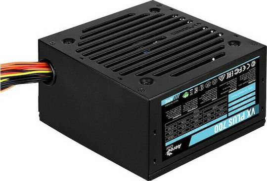 Aerocool PGS VX Plus 700W Schwarz Computer-Netzteil Voll verkabelt