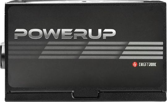 Chieftec Power Up 650W Μαύρο Τροφοδοτικό Υπολογιστή Full Modular 80 Plus Gold