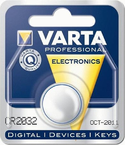 Varta Professional Electronics Lithium Watch Battery CR2032 3V 1pcs