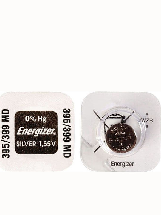 Energizer 395/399 Μπαταρία Silver Oxide Ρολογιών SR57 1.55V 1τμχ