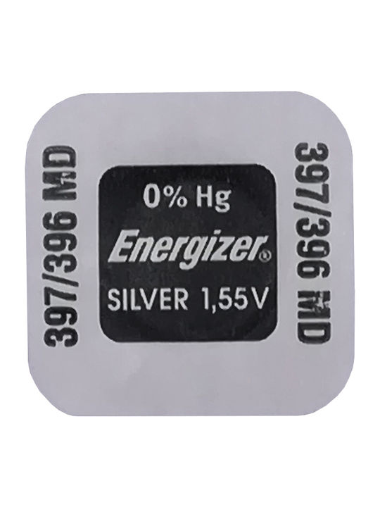 Energizer 395/399 Μπαταρία Silver Oxide Ρολογιών SR57 1.55V 1τμχ