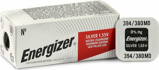 Energizer 394/380 Baterie Oxid de argint pentru ceasuri SR45 1.55V 1buc