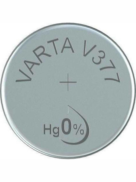 Varta V377 Μπαταρία Silver Oxide Ρολογιών SR66 1.55V 1τμχ