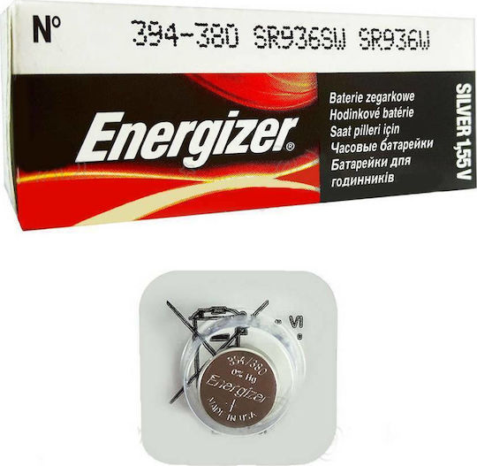 Energizer 394/380 Baterie Oxid de argint pentru ceasuri SR45 1.55V 1buc