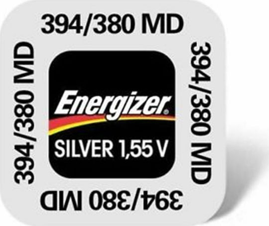 Energizer 394/380 Baterie Oxid de argint pentru ceasuri SR45 1.55V 1buc