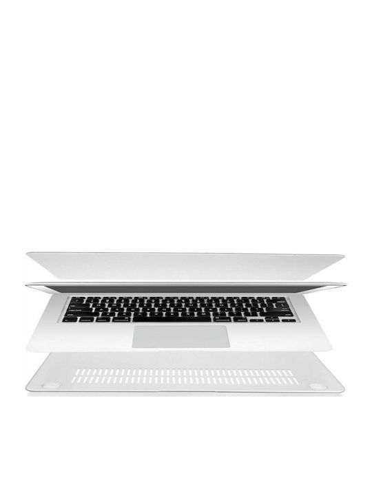 Tech Protect Smartshell Apple Macbook Air 13 2018 Matte Transparent Case