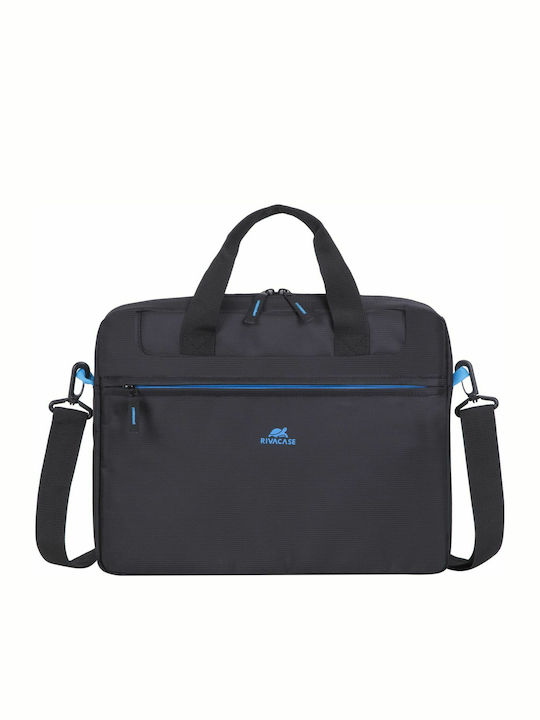 Rivacase Regent 8027 Τσάντα Ώμου / Χειρός για Laptop 14" σε Μαύρο χρώμα