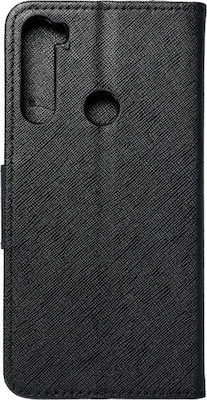 Fancy Wallet Δερματίνης Μαύρο (Xiaomi Redmi Note 8)