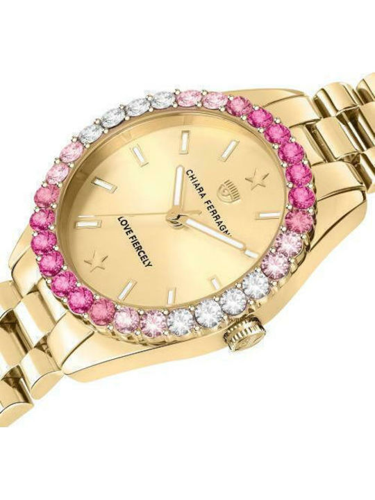 Chiara Ferragni Uhr mit Batteriewerk Chiara Ferragni Uhr mit Batteriewerk