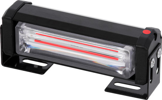 GloboStar Μπάρα Σήμανσης Αυτοκινήτου LED 10 - 30V Αδιάβροχη με Κόκκινο Φωτισμό