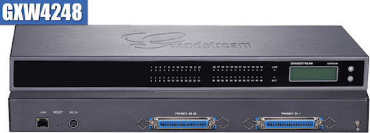 Grandstream GXW4248 Gateway VoIP cu 48 porturi FXS și 1 porturi Ethernet
