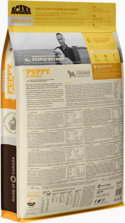 Acana Puppy Recipe 11.4kg Dry Food Grain-Free for Puppies with Poultry and Vegetables