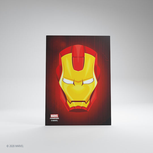 Gamegenic Marvel Champions Art Sleeves Iron Man (50+1 Sleeves)