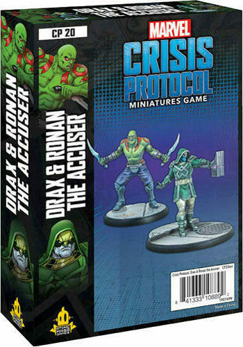 Atomic Mass Protocolul Crizei Marvel Protocolul Crizei - Figurinele Drax și Ronan The Accuser (Exp)