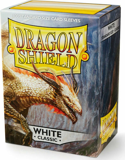 Dragon Shield Dragon Shield Card Sleeves Standard Size 100τμχ White 982 ART10005