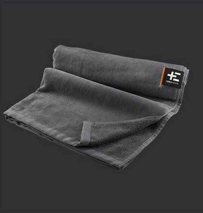 Terra Nation Beach Towel Cotton Gray 160x80cm.