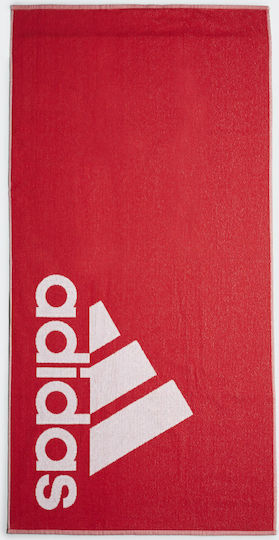 adidas Πετσέτα Θαλάσσης Βαμβακερή Κόκκινη 140x70εκ.