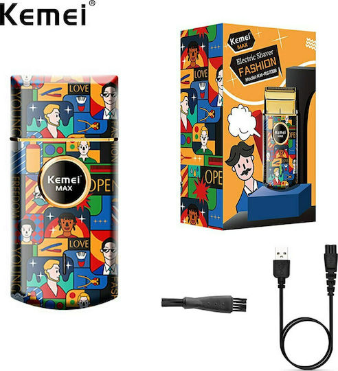 Kemei KM-RS7098 Foil Aparat de Ras Electric Față Reîncărcabil