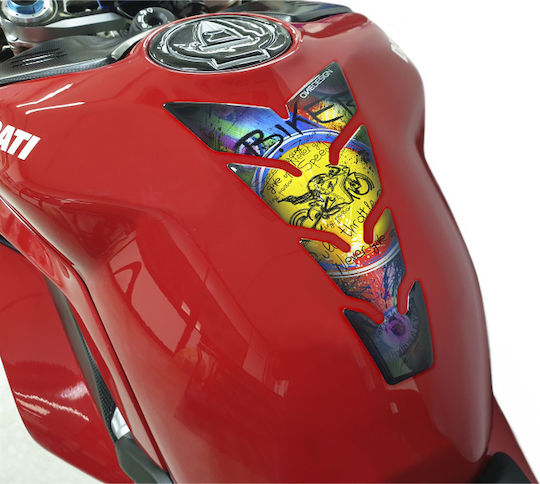 Puig Throttle Adhesive Tank Protection Universal Medium Multicolour