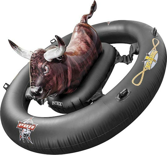 Intex Inflatabull Φουσκωτό Ride On Θαλάσσης με Χειρολαβές Μαύρο 239cm