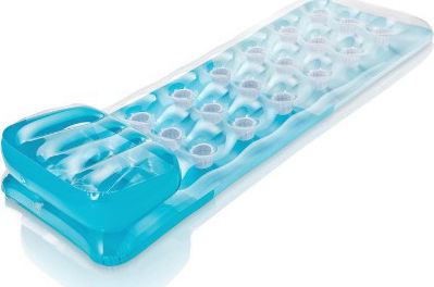 Intex Inflatable Pool Mattress Light Blue 188x71cm