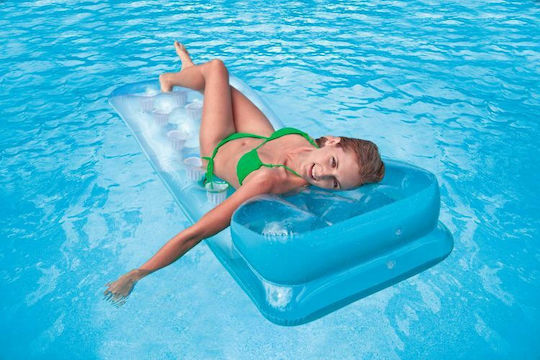 Intex Inflatable Pool Mattress Light Blue 188x71cm