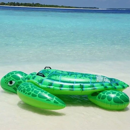Intex Sea Turtle RideOn Παιδικό Φουσκωτό Ride On Θαλάσσης Χελώνα με Χειρολαβές Πράσινο 150x170cm
