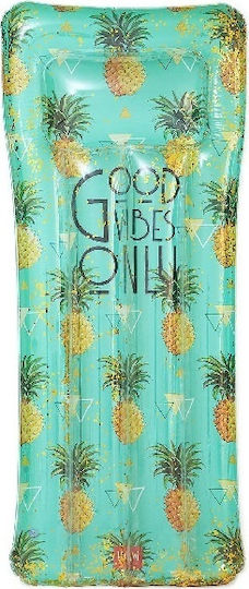 Legami Milano Pineapple Φουσκωτό Στρώμα Θαλάσσης Τιρκουάζ 180x80cm