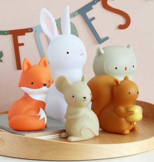 A Little Lovely Company Παιδικό Διακοσμητικό Φωτιστικό Little Mouse Μπεζ