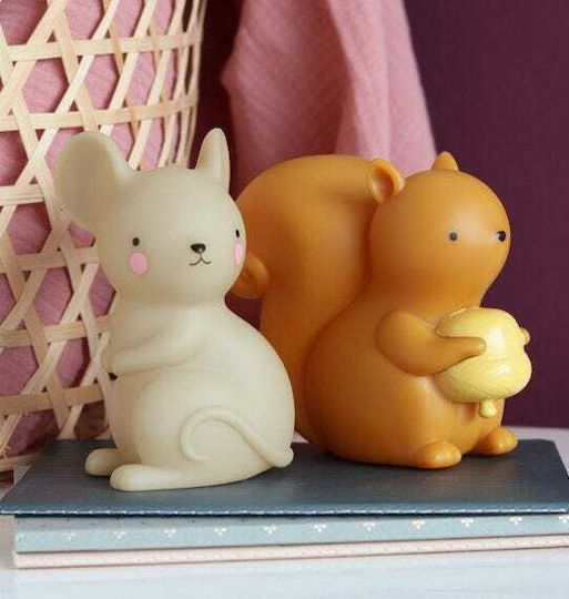 A Little Lovely Company Παιδικό Διακοσμητικό Φωτιστικό Little Mouse Μπεζ