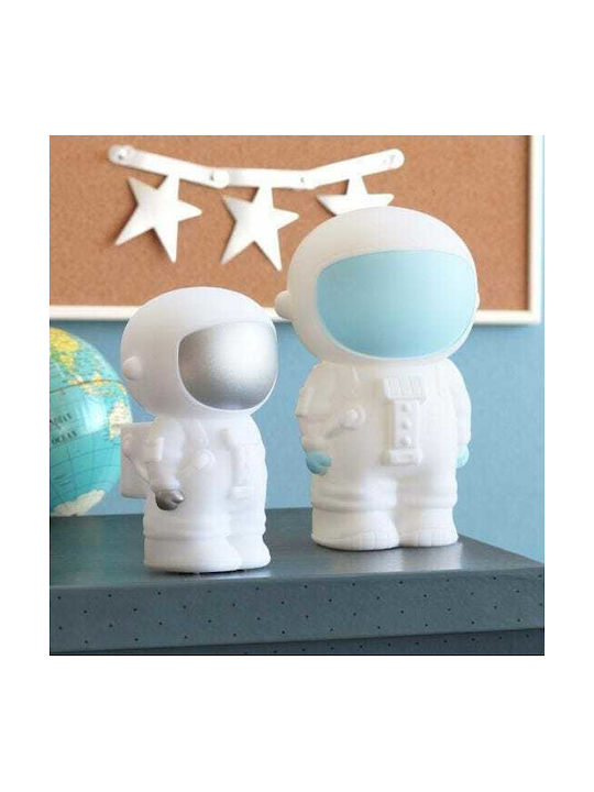 A Little Lovely Company Παιδικό Διακοσμητικό Φωτιστικό Astronaut Λευκό 8.3x7.5x13εκ.