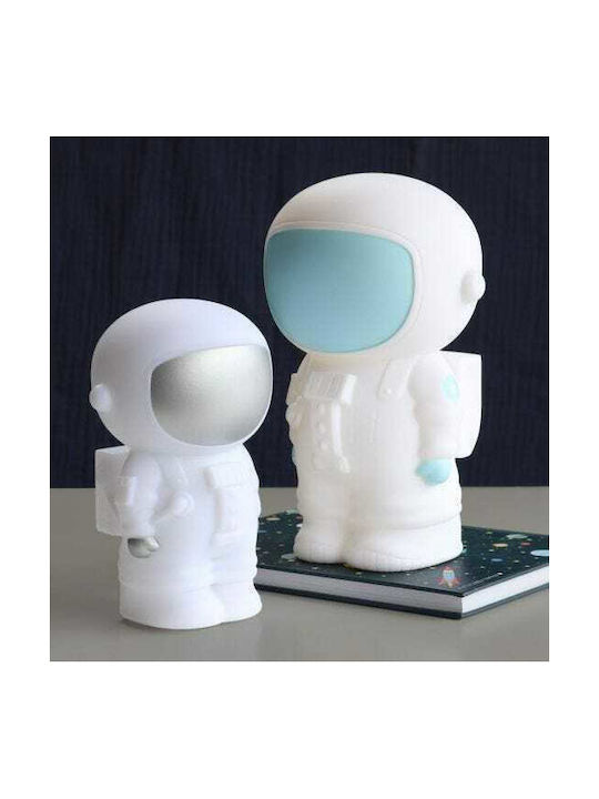 A Little Lovely Company Παιδικό Διακοσμητικό Φωτιστικό Astronaut Λευκό 8.3x7.5x13εκ.