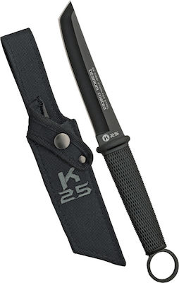 K25 Tactico Tanto Μαχαίρι σε Μαύρο χρώμα
