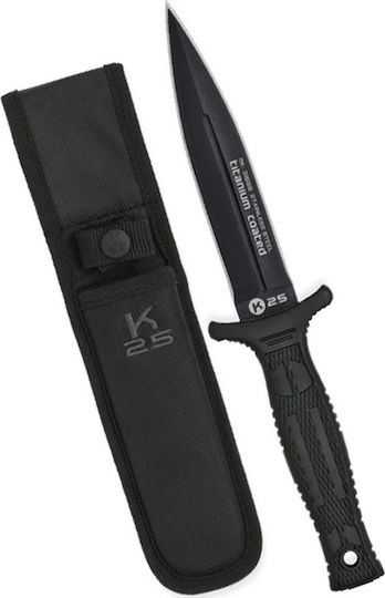 K25 Messer Schwarz in Hülle