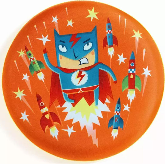 Djeco Frisbee Πορτοκαλί με Διάμετρο 20 εκ.