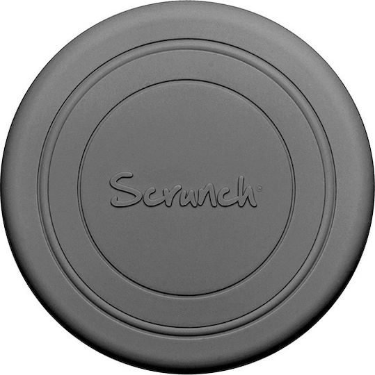 Scrunch Frisbee Σιλικόνης Γκρι με Διάμετρο 16 εκ.