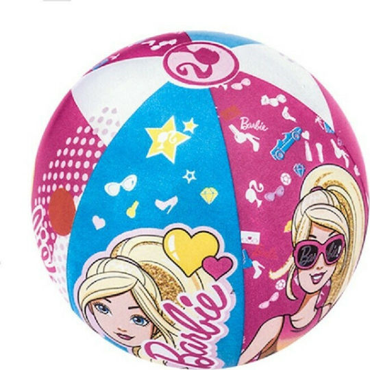 Bestway Barbie Φουσκωτή Μπάλα Θαλάσσης σε Ροζ Χρώμα 51 εκ.